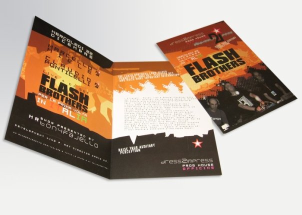 flyer design - -® blackink client d2i